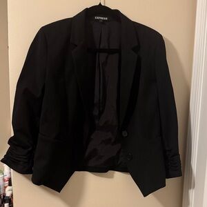 Express Women's Elegant Black Suit Jacket